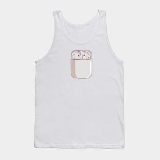 earphones Tank Top